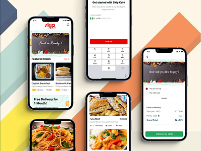 Restaurant Ordering Mobile App.