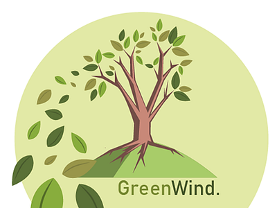 GreenWind Logo logo logodesign logotype marketing