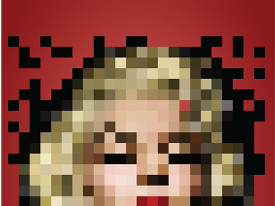 Marilyn Monroe Pixelart