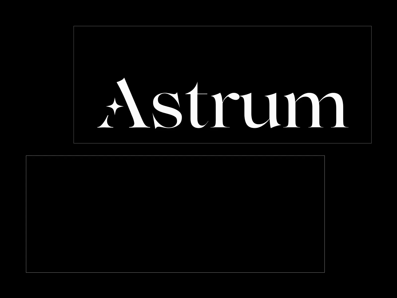 Astrum - branding for the cryptocurrency fund by Ilya Fisiuk on Dribbble, image size:1600x1200