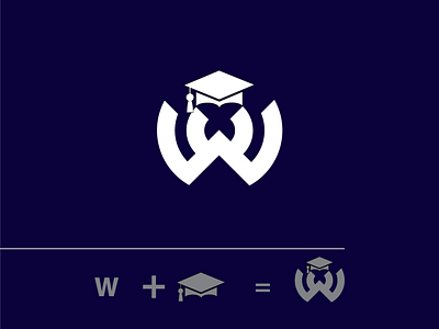 Logo design: w Letter Logo mark