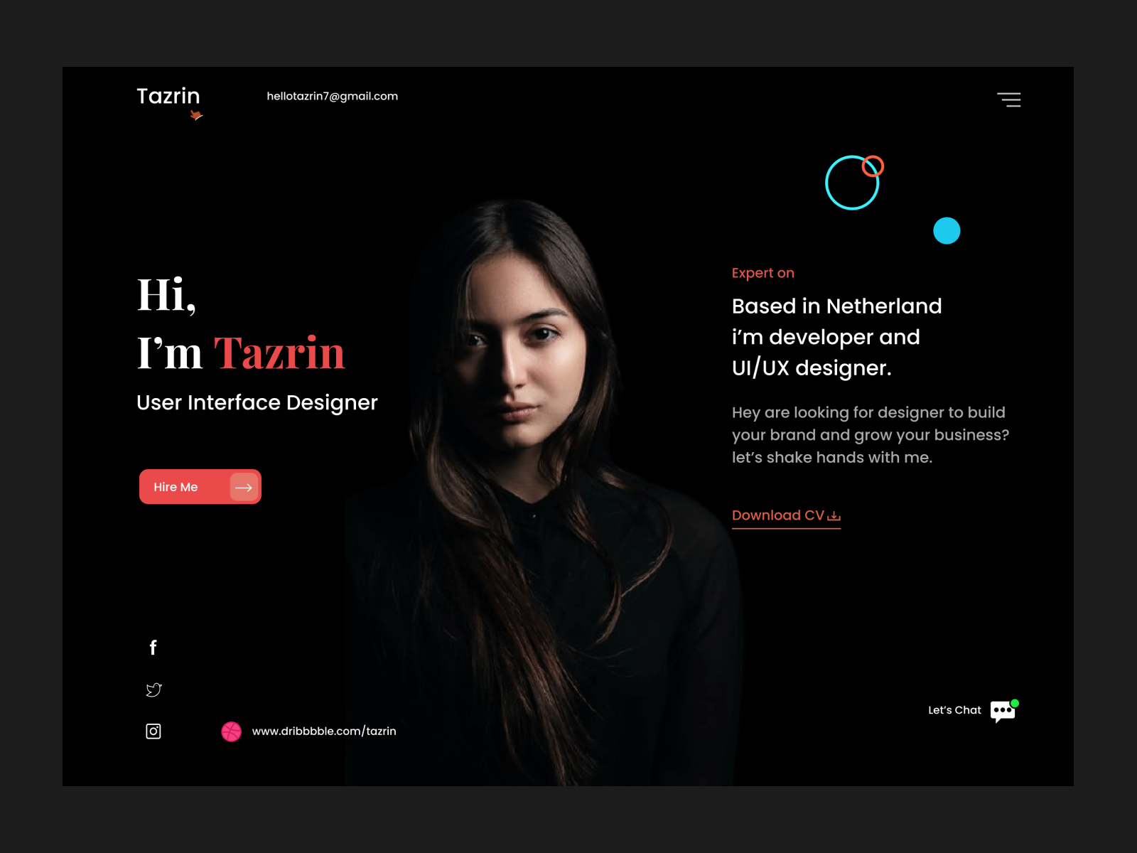 personal-portfolio-web-ui-by-tajrin-nahar-on-dribbble