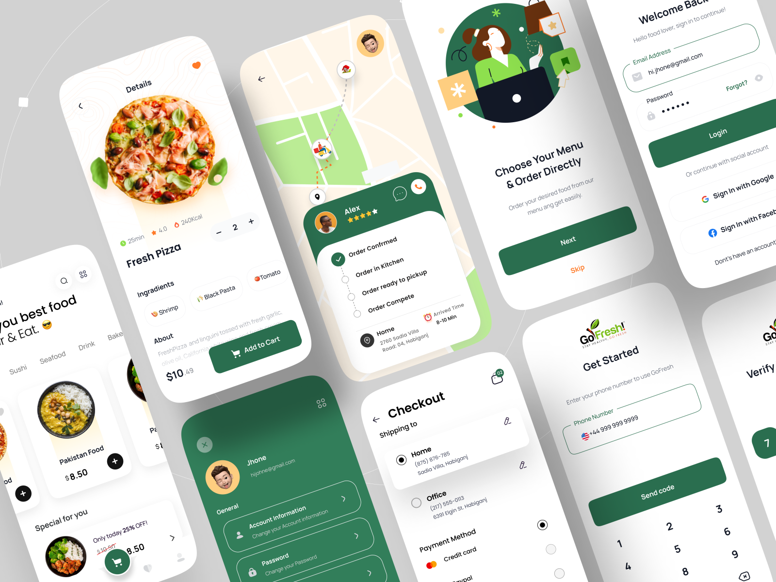 Food App 🍔🍱🍻🍖 by Mst Tajrin Nahar on Dribbble