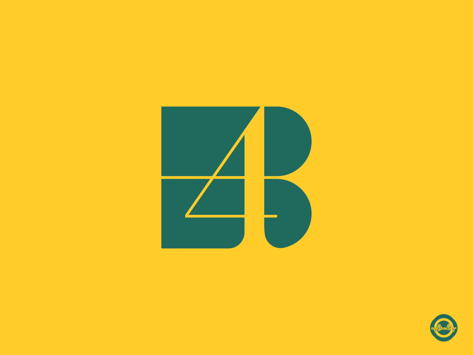 B4 Logo Mark by ashicks on Dribbble