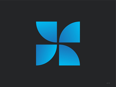 Windmill app app logo ashicks battery blue brand branding enhance graphic design green energy logo logo design logodesign logodesigner recharge tech technology windmill