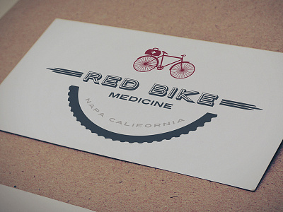 Logo Mockup for Doctor's Practice bicycle doctor logo medical