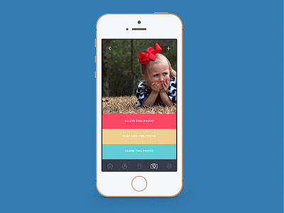 Mockup for Internet Safety Teaching Application child kid mobile photos