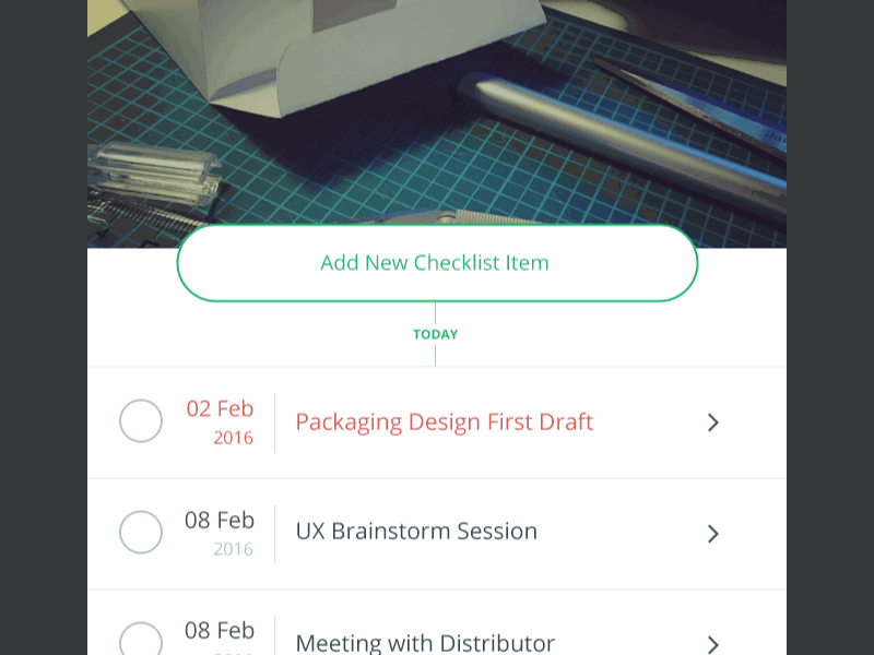 To Do Checklist Event Completion Animation checklist list mobile todo ui ux