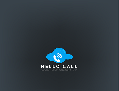 hello call logo art cloud cloud app cloud call number cloud icon cloud logo icon illustration illustrator minimal vector