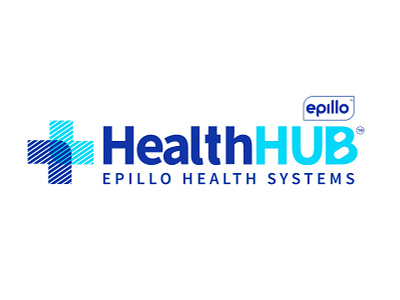 HealthHUB Logo In Combo Style branding graphic design logo
