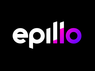 Epillo.io Logo Design | LOGO | EPILLO | BLOCKCHAIN TECHNOLOGY blockchain branding dark logo healthcare logo logo design neon color combination logo shinning logo white and neon logo design