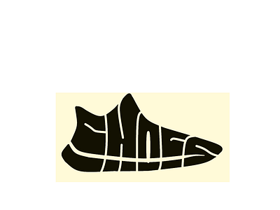 Shoes Art logo in black and white colors | Deepflax