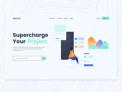 Deznit - Landing Page