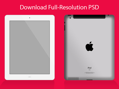 ipad mockup psd