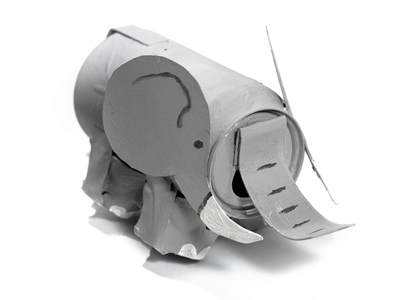 Recycled Elephant Eco-Craft