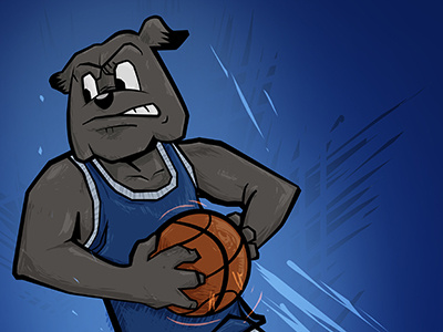 Drake Basketball Illustration