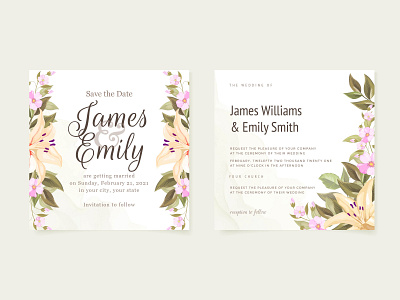 beautifull wedding invitation template design engagement graphic design invitation invitation card love template valentine valentine day vector wedding wedding card wedding invitation wedding invite