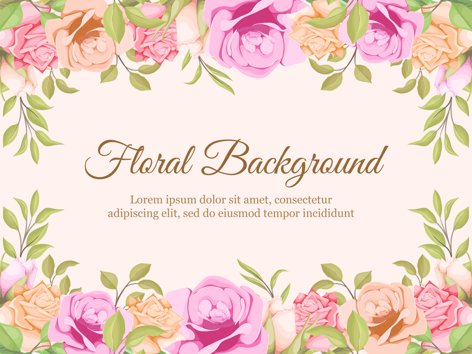 Wedding Banner Background Floral Concept Design by Tri Puspita on Dribbble