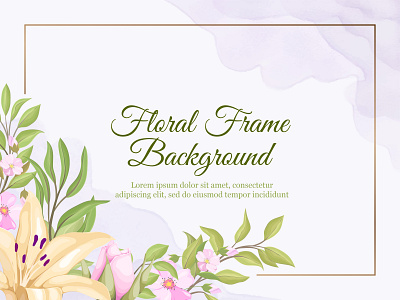 Beautifull Wedding Banner Background Floral Vector backdrop beautifull design branding decor design engagement floral template floral vector graphic design illustration invitation template wedding wedding background wedding banner wedding card wedding invitation