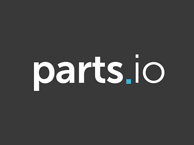 parts.io logo dark logo parts.io