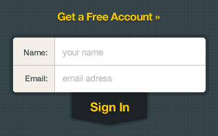 Free Account account design mobile