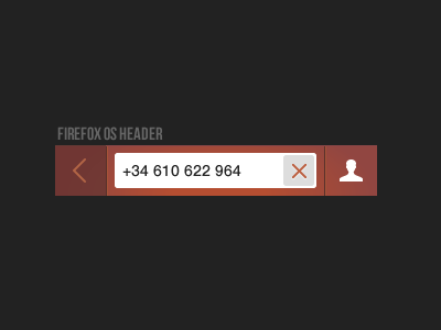 Firefox OS Header