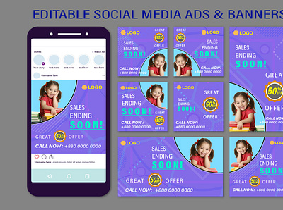 Web ads banner and digital sign design ads banner design banner for youtube banner image banner mockup banner png banner printing banner template banner vector social media ads web banner design website banner design