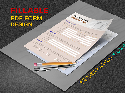 Design and convert any form to fillable pdf form