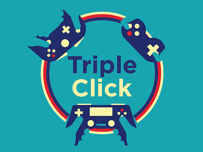 Triple Click Podcast Logo