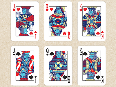graphic design playing cards