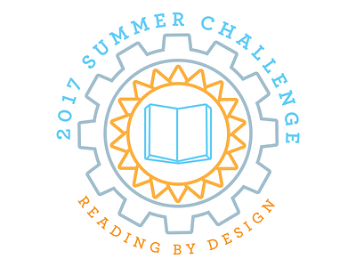 Schaumburg Township Library Summer Challenge Logo book graphic design library graphic design logo design public library