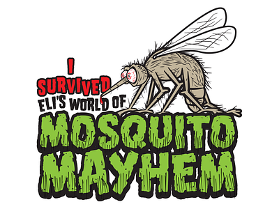 Mosquito Mayhem beef and dairy network fake company logo maximum fun podcast podcast logo