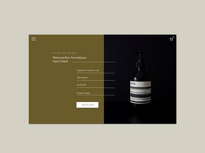 Daily UI 012 // E-Commerce Shop