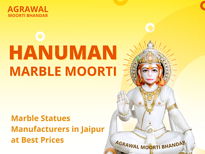 Hanuman Ji Marble Murti || Marble Moorti manufacturers in Jaipur