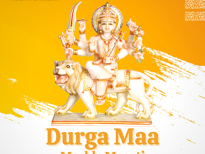 Durga Mata Marble Murti - Marble Durga Mata Statues