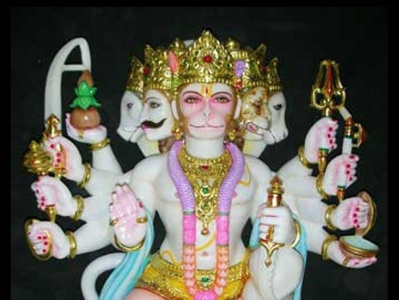 Marble Hanuman Statue hanumanidol hanumanmarblemoorti hanumanmoorti hanumanstatue marblehanumanstatue