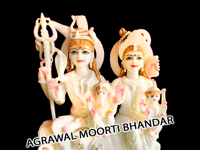 Buy Best Marble Gauri Shankar Statues at Suitable Price