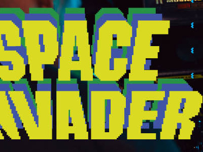 Space Invader 80s editorial fashion magazine spaceinvader trimmagazine vector videogame