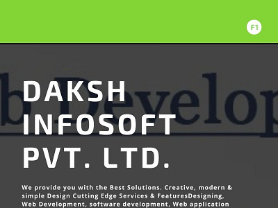 Daksh Infosoft Pvt. Ltd design digital marketing seo
