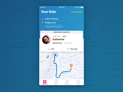 Carpooling App Concept