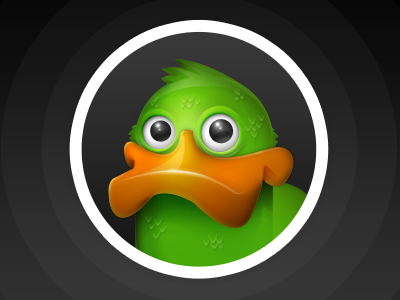 Duck Icon adium duck green icon