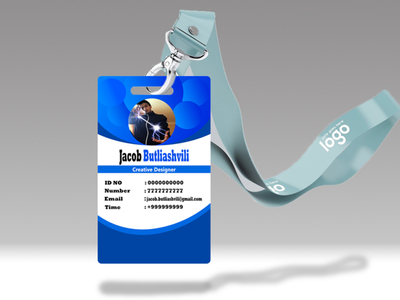 ID Card by jacob on Dribbble