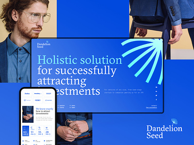 Dandelion Seed blockchain blue crypto currency dandelion minimal web