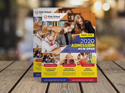 Flyer Design - Kids School Flyer Design design flyer flyers graphic design graphic designer