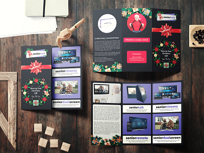 Trifold Business Brochure Christmas Edition