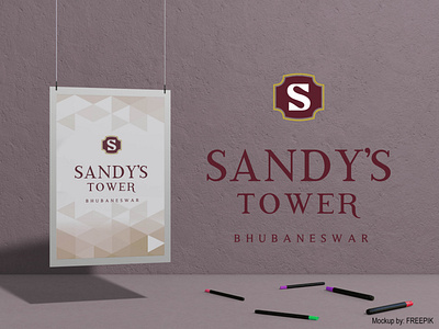 Logo Design - Sandys Tower brand identity branding coreldraw logo logo design