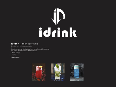 idrink_logo design design logo typography