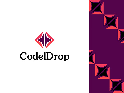 CodelDrop_logo design design illustration logo pallete vector