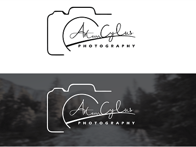 Photography watermark signature logo