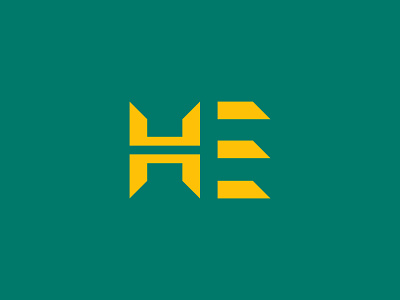 Hicham Errahmani Logo Design author branding content culture e letter education facebook h logo logo socialmedia study youtube